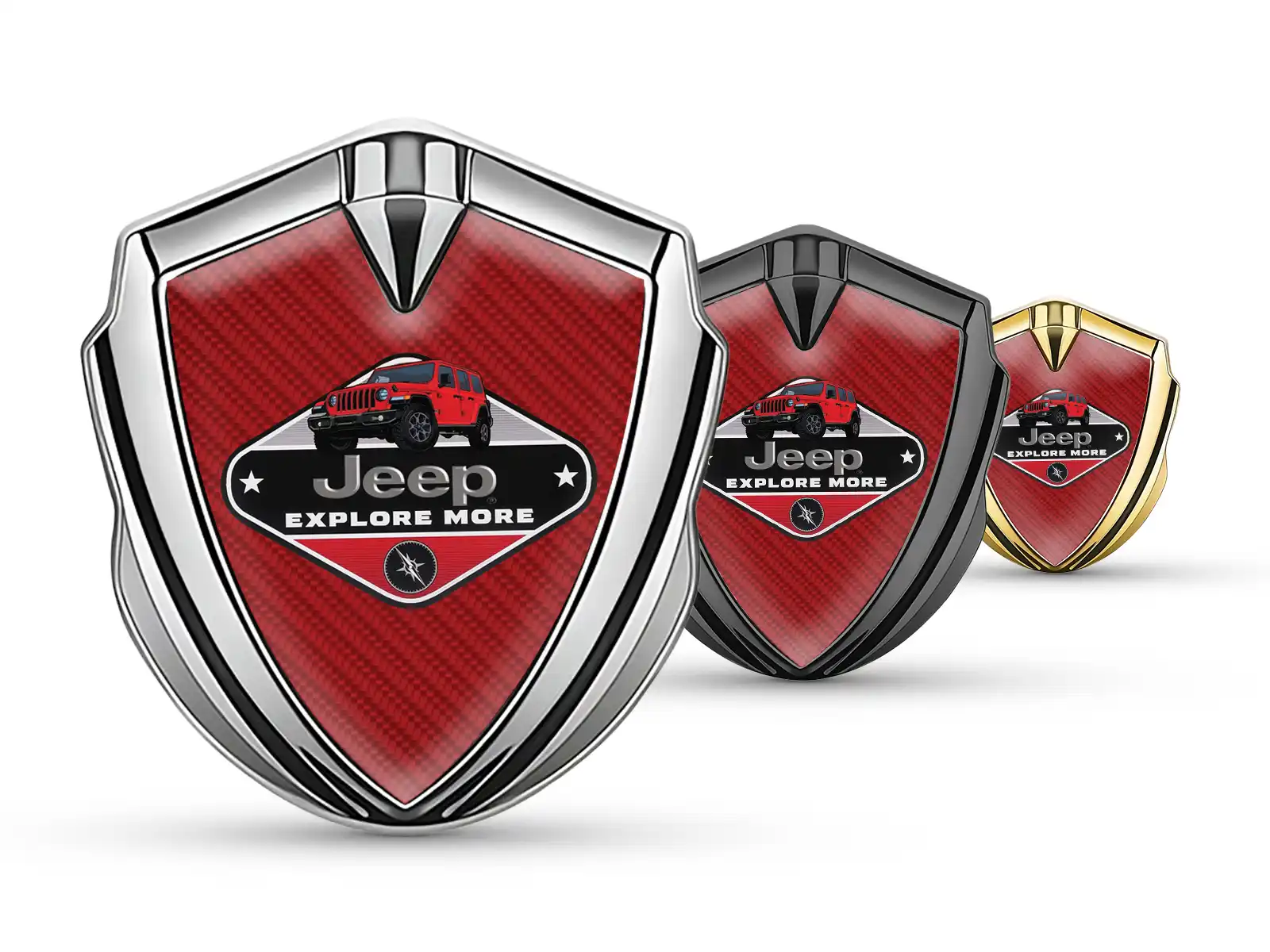 Jeep Emblème Aile Insigne Minimal Design Standard